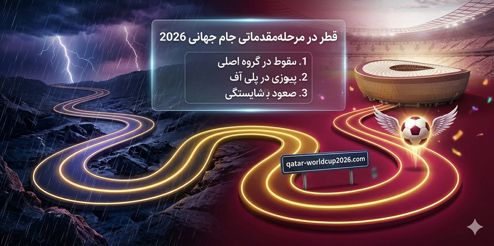 قطر در مرحله مقدماتی جام جهانی 2026